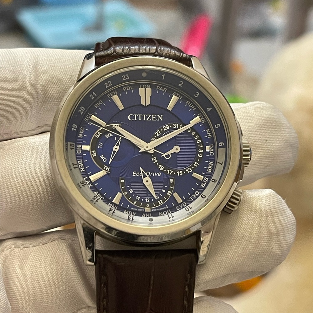 Citizen Calendrier Eco-Drive Multi-Function Silve… - image 5